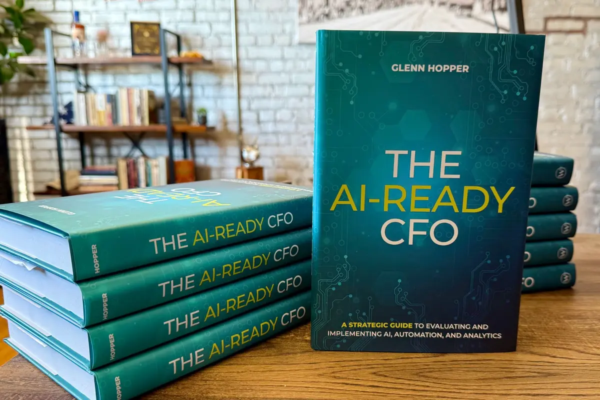 The AI-Ready CFO Is Out October 5. It's Written for the Implementation Phase.